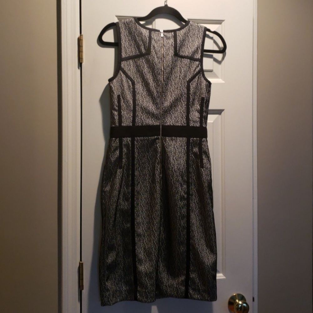 Black and white dress